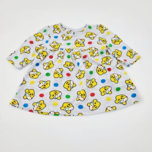 0-3-months - grey pudsey long-sleeved dress