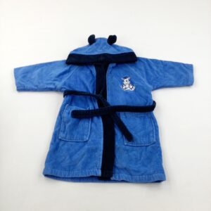 18-24-months Adams Zebra Embroidered Blue Dressing Gown
