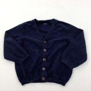 18-24-months Next Dinosaur Motif Navy Knitted Cardigan