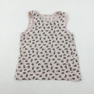 7-8-years Primark Bunnies Pink Vest