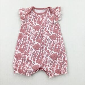 newborn-1st-size-up-to-1-month Next Flowers White Romper
