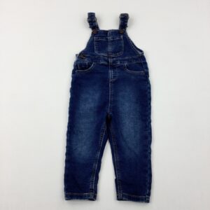 18-24-months George Dark Blue Denim Dungarees