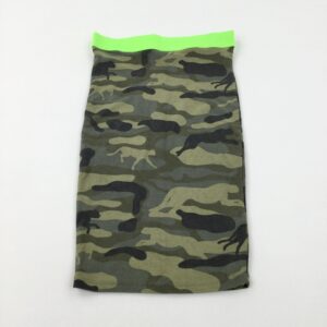9-10-years Camouflage Green Skirt