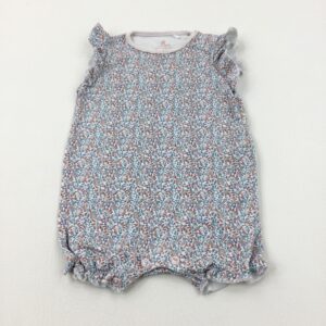 3-6-months Next Flowers White Romper