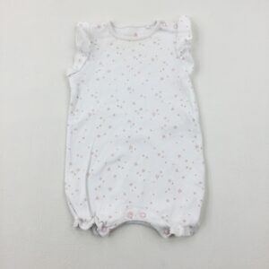3-6-months Next Stars White Romper