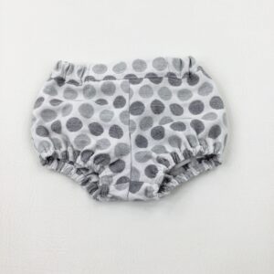 3-6-months Spotty Grey & White Nappy Pants