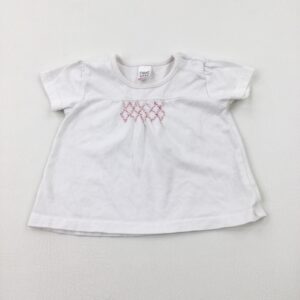 0-3-months Next Diamonds White T-Shirt