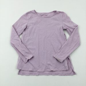 8-9-years TU Lilac Long Sleeve Top (tiny mark on back)