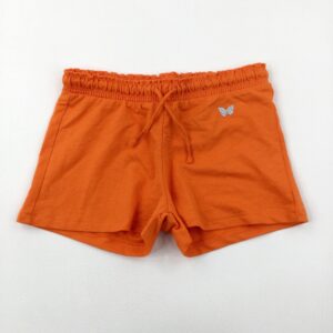8-9-years H&M Butterfly Glittery Orange Jersey Shorts