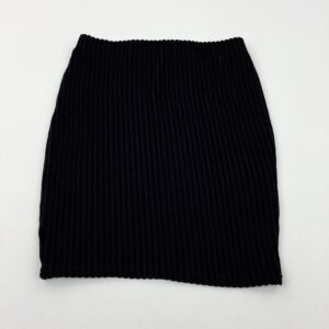 8-9-years New Look Textured Black Velour Skirt