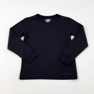 9-10-years Camprio - Black Baselayer Sports Long Sleeve Top