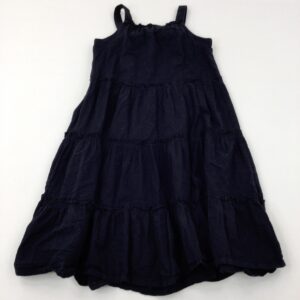 9-10-years H&M Black Layered Cotton Dress