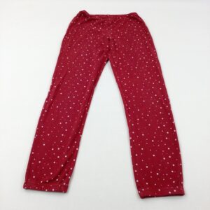 10-11-years - Spotty Red Lightweight Joggers
