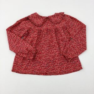 10-11-years Next Flowers Orange Long Sleeve Top
