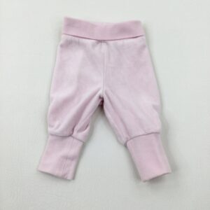newborn-1st-size-up-to-1-month H&M Pale Pink Velour Trousers