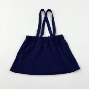 12-18-months H&M Navy Cotton Skirt With Braces
