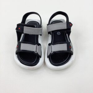 2-3-years Grey & Black Sandals - Size 8