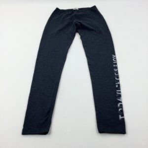 12-13-years 'Today I Choose Joy' Charcoal Grey Leggings