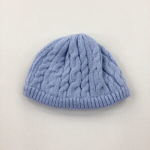 0-3-months George Blue Knitted Fleece Lined Winter Hat