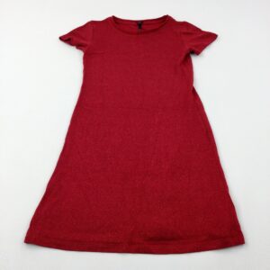 10-11-years Next Sparkly Red Knitted Dress