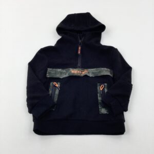 18-24-months Primark 'Original Sportswear' Camouflage Black Hoodie