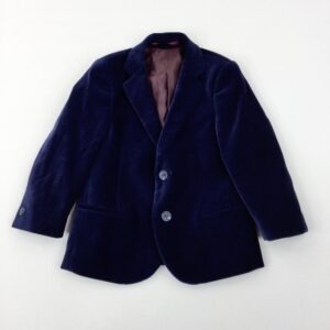 18-24-months Next Navy Velour Smart Suit Jacket/Blazer