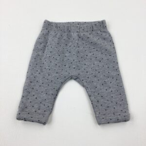 newborn-1st-size-up-to-1-month George Spotty Grey Jersey Trousers