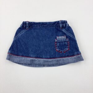 3-6-months Next Mid Blue Denim Skirt