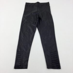9-10-years Primark Black Leather Effect Leggings
