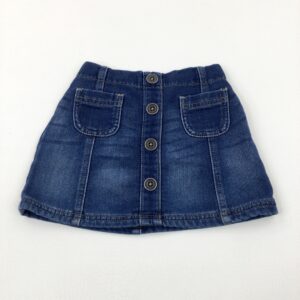 12-18-months Next Mid Blue Denim Skirt