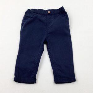 6-9-months Next Navy Trousers