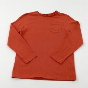 10-11-years George Orange Long Sleeve Top