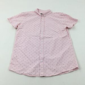 12-13-years Matalan Spotty Pink Short Sleeve Shirt