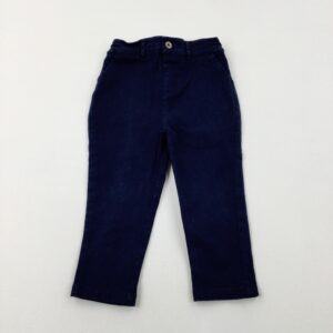 18-24-months George Navy Trousers - Adjustable Waist