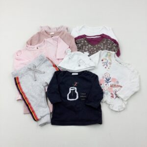 0-3-months Mixed brand bundle 10 Essential Baby Items