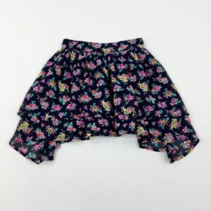 4-5-years TU Flowers Navy Floaty Skirt