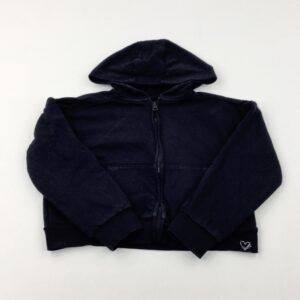 8-9-years George Black Zip Through Hoodie