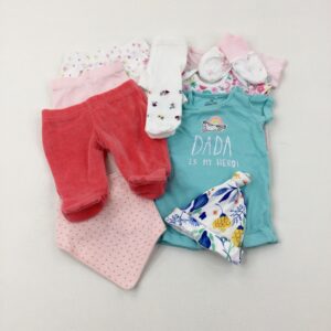 newborn-1st-size-up-to-1-month Mixed brand bundle 10 Essential Baby Items