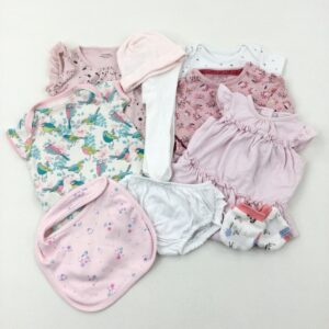 newborn-1st-size-up-to-1-month Mixed brand bundle 10 Essential Baby Items