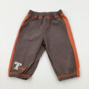 6-9-months George 'Tigger' Brown & Orange Joggers