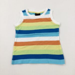 12-18-months Next Colourful Striped Vest Top
