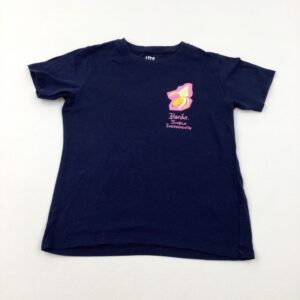 7-8-years - 'Simple Ingredients' Banana Navy T-Shirt
