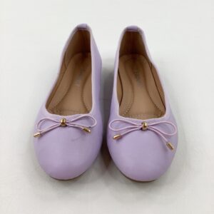 12-13-years - Lilac Ballet Pumps Style - Size 4 - (small scuff on 1 shoe)
