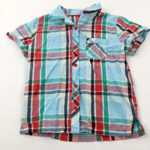 9-10-years TU Colourful Checked Pyjama Shirt