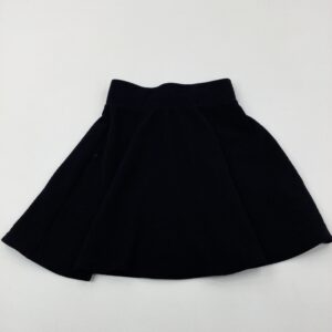 10-11-years Matalan Textured Black Jersey Skirt
