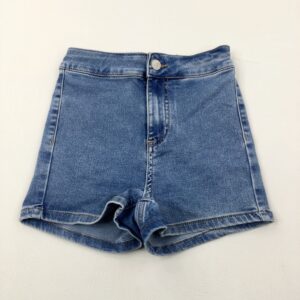 10-11-years New Look Light Blue Denim Shorts