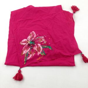 7-8-years - Catimini Tropical Flowers Pink Short Length Sarong