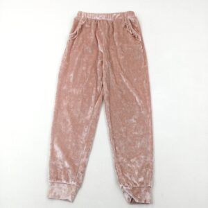 8-9-years - A La Mode Pink Velour Joggers