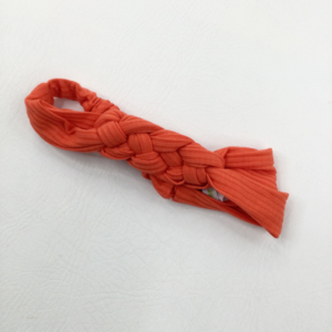 8-9-years Vertbaudet Orange Plaited Alice Band