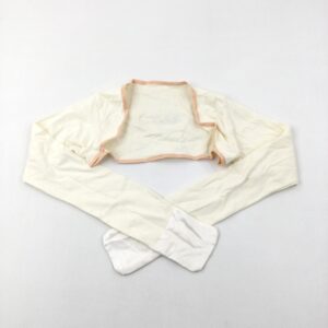 8-9-years - ScratchSleeves Original Cream Scratch Sleeves Top for Sensitive Skins